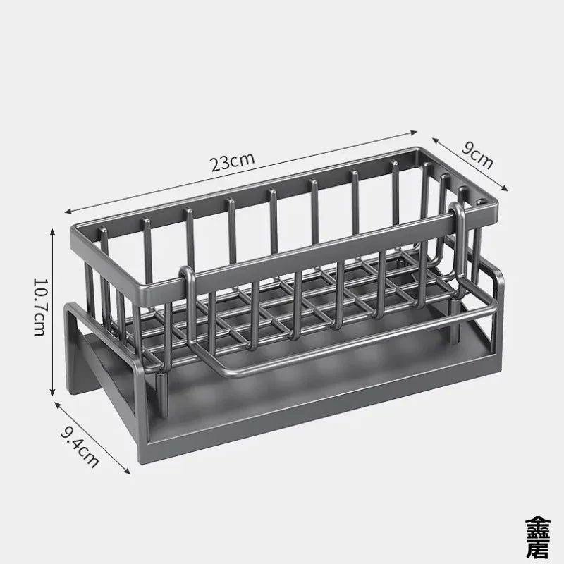 Organizador para Fregadero de Cocina con Soporte para Esponja y Escurridor