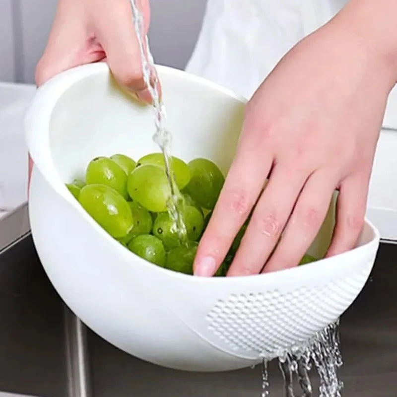 Tazón Colador para Arroz, Frutas y Verduras