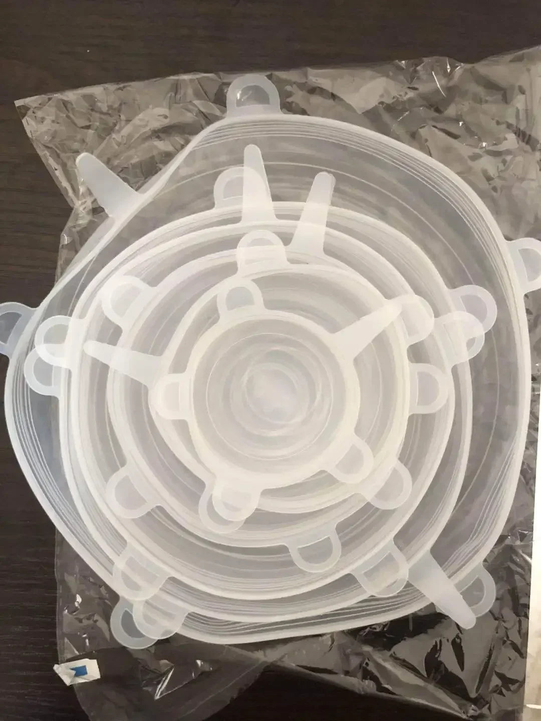 Tapas de Silicón Reutilizables para Alimentos (6 Piezas)