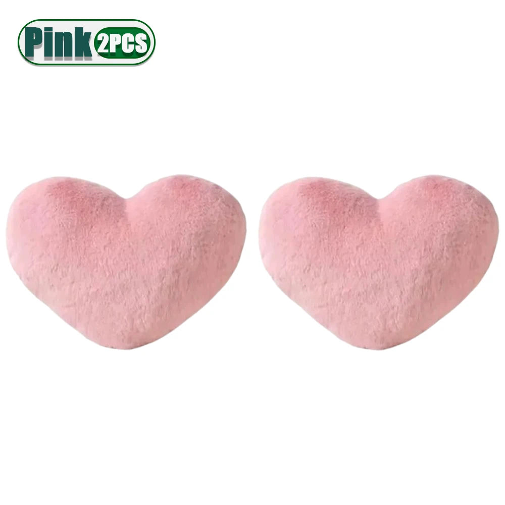 Cojín Decorativo de Corazón Rosa – Suave y Acolchado