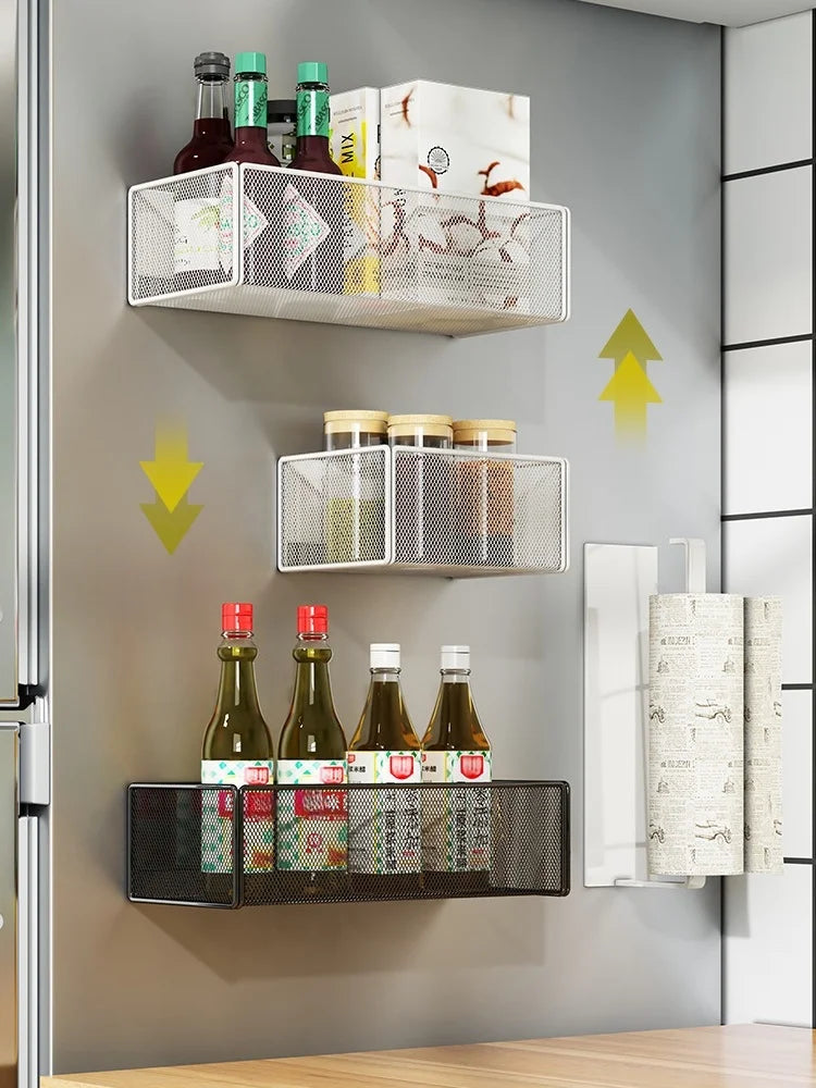 Estante Magnético para Refrigerador y Organizador de Cocina