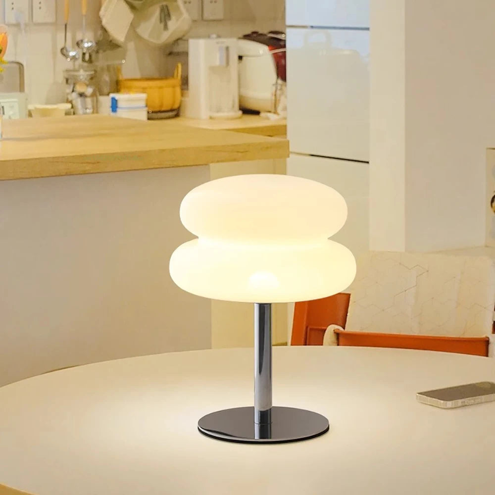 Lámpara LED de Mesa Tipo Hongo – Luz Ambiental USB con 3 Tonos