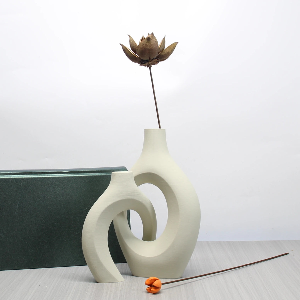 Florero Decorativo Moderno Estilo Bohemio para Sala y Hogar