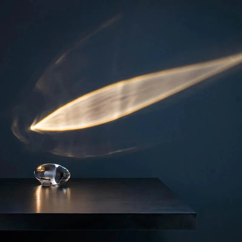 Lámpara LED Proyector Cristal “Ojo del Cielo” – Luz Ambiental para Recámara, Sala y Decoración