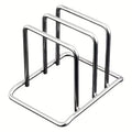 Organizador de Acero Inoxidable para Tapas y Tablas de Cortar