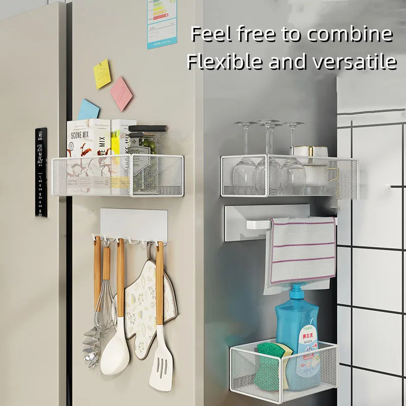 Estante Magnético para Refrigerador y Organizador de Cocina