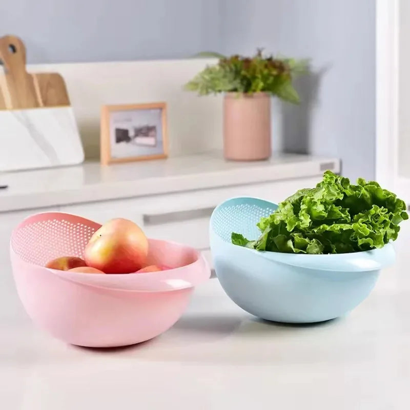 Tazón Colador para Arroz, Frutas y Verduras