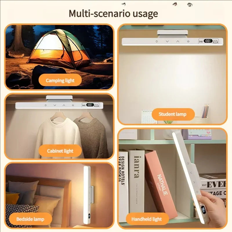 Lámpara LED Magnética Recargable para Cocina, Clóset y Escritorio