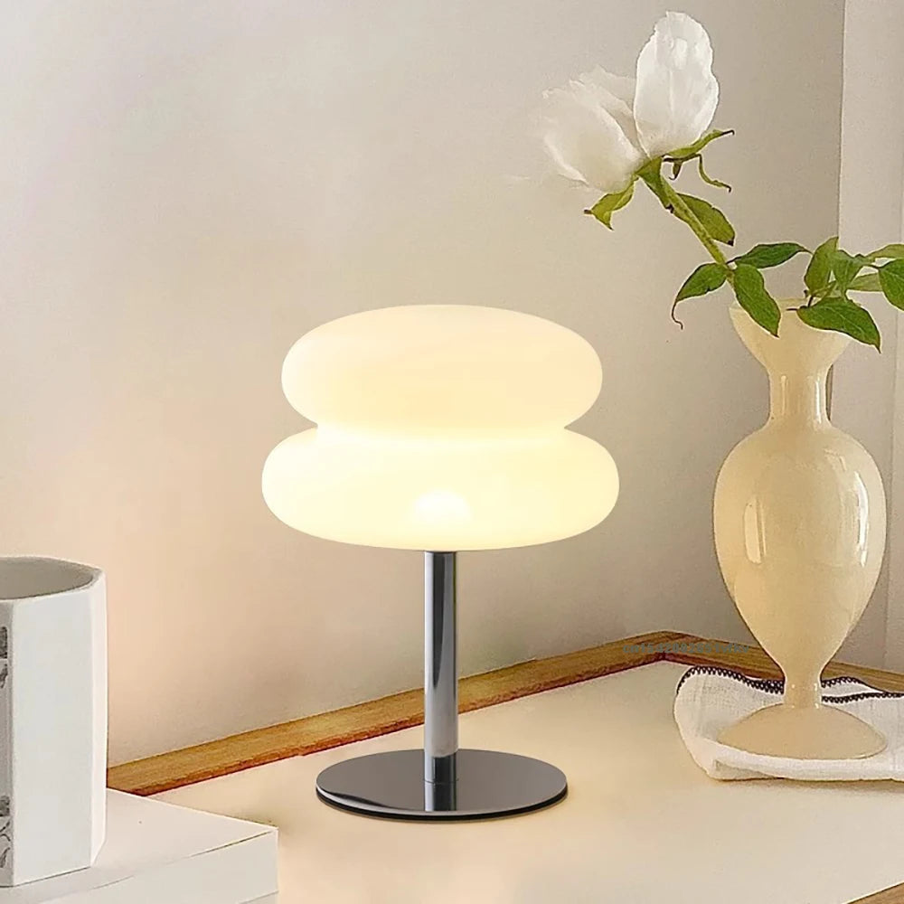 Lámpara LED de Mesa Tipo Hongo – Luz Ambiental USB con 3 Tonos