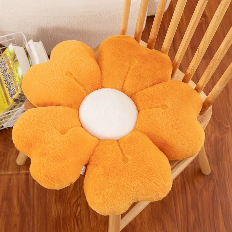 Cojín de Peluche en Forma de Flor – Suave y Decorativo para Cama y Sofá