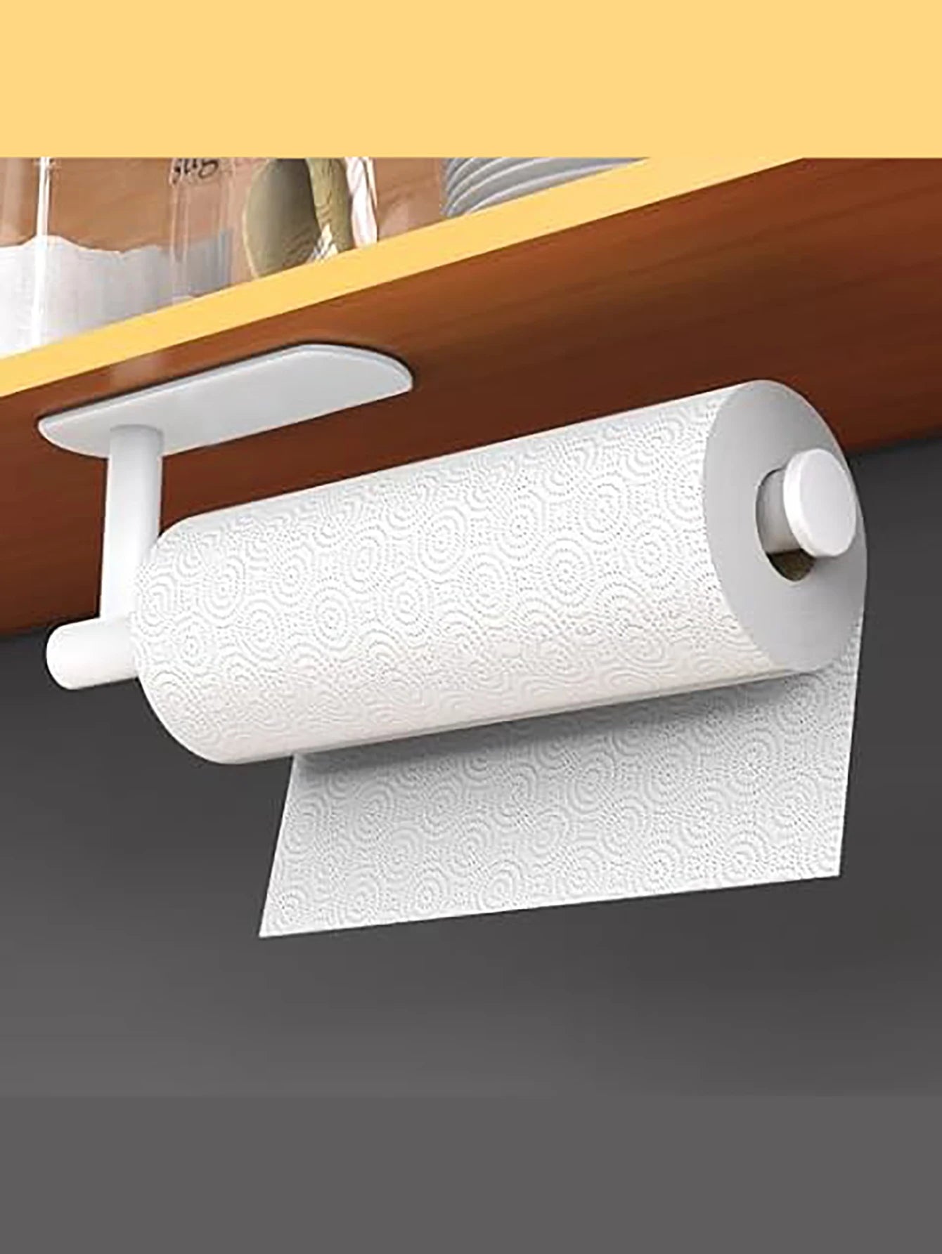 Portarrollos Adhesivo para Toallas de Papel