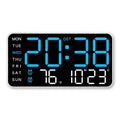Reloj Digital LED Inteligente de Pared con Hora, Fecha y Temperatura